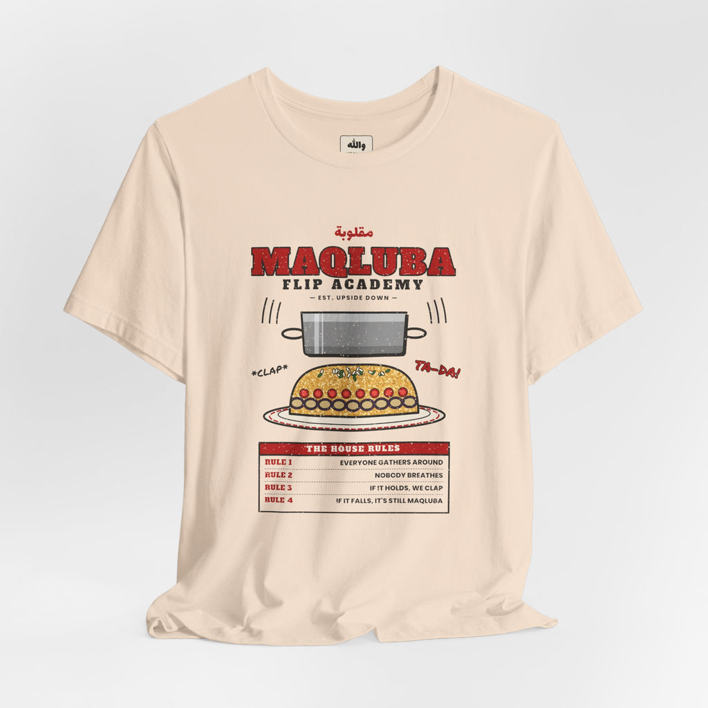 "Maqluba Flip Academy" Tee