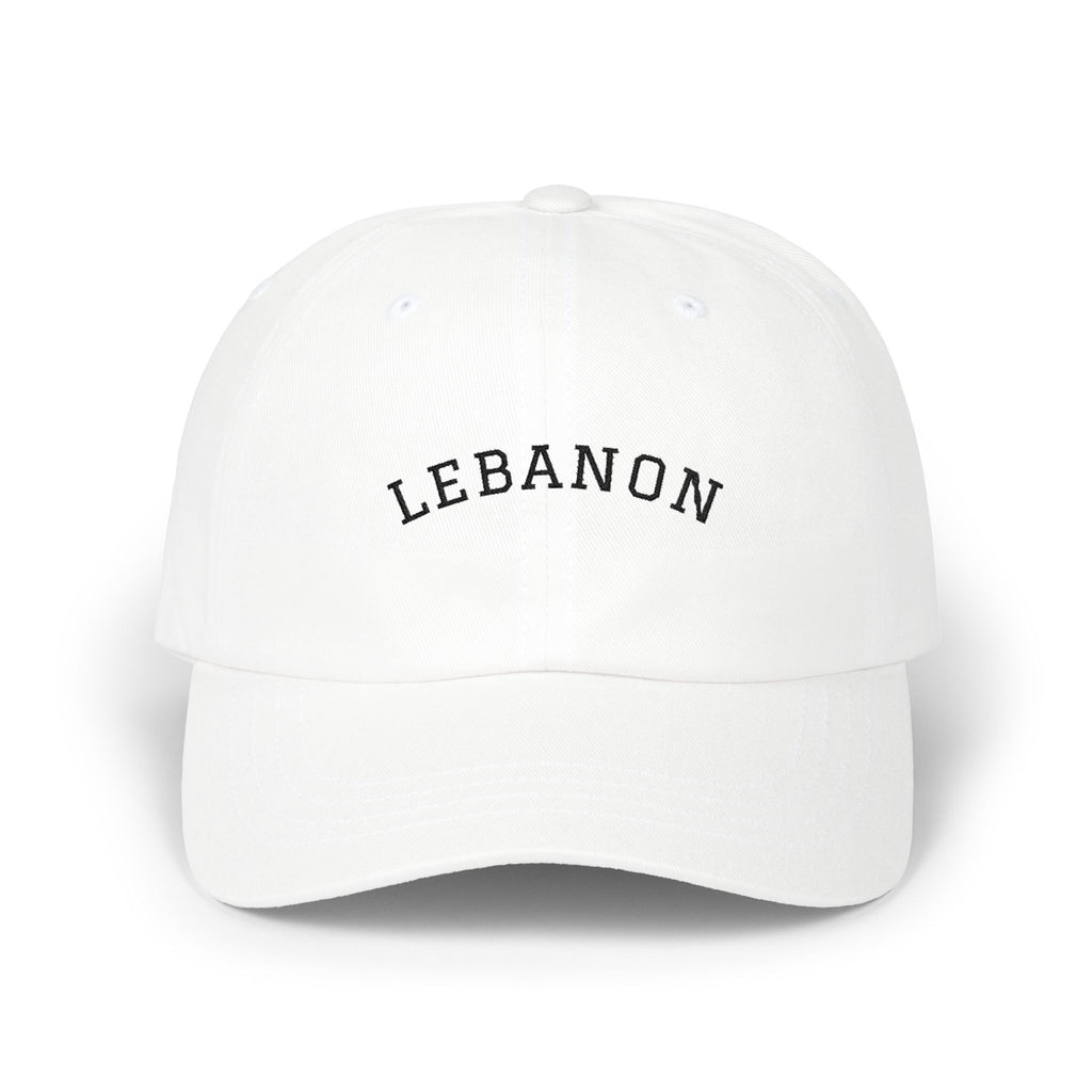Lebanon varsity embroidered dad cap