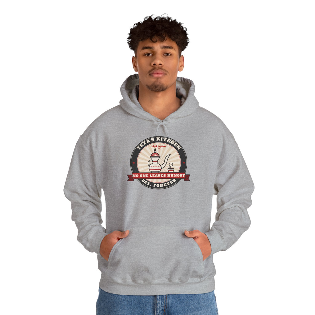 "Teta's Kitchen" Vintage Badge Hoodie