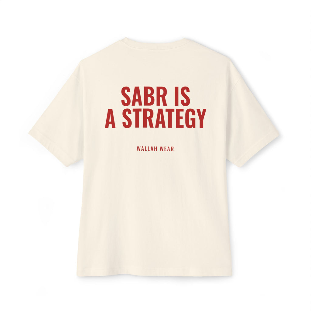 "Sabr Is a Strategy" Oversized Tee