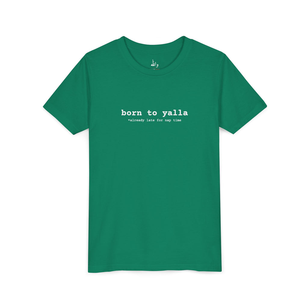 "Born to Yalla" Kids Tee