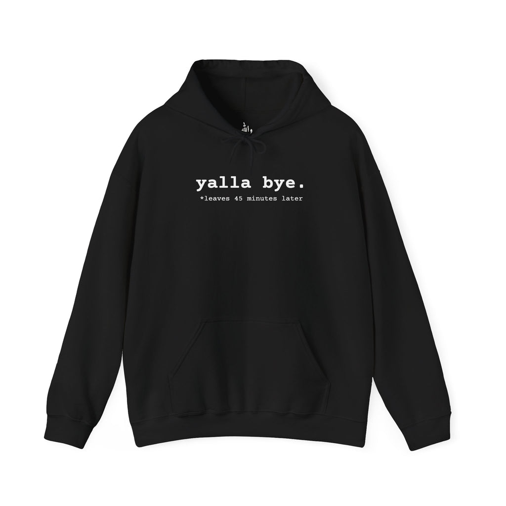 Yalla Bye Arabic slang hoodie