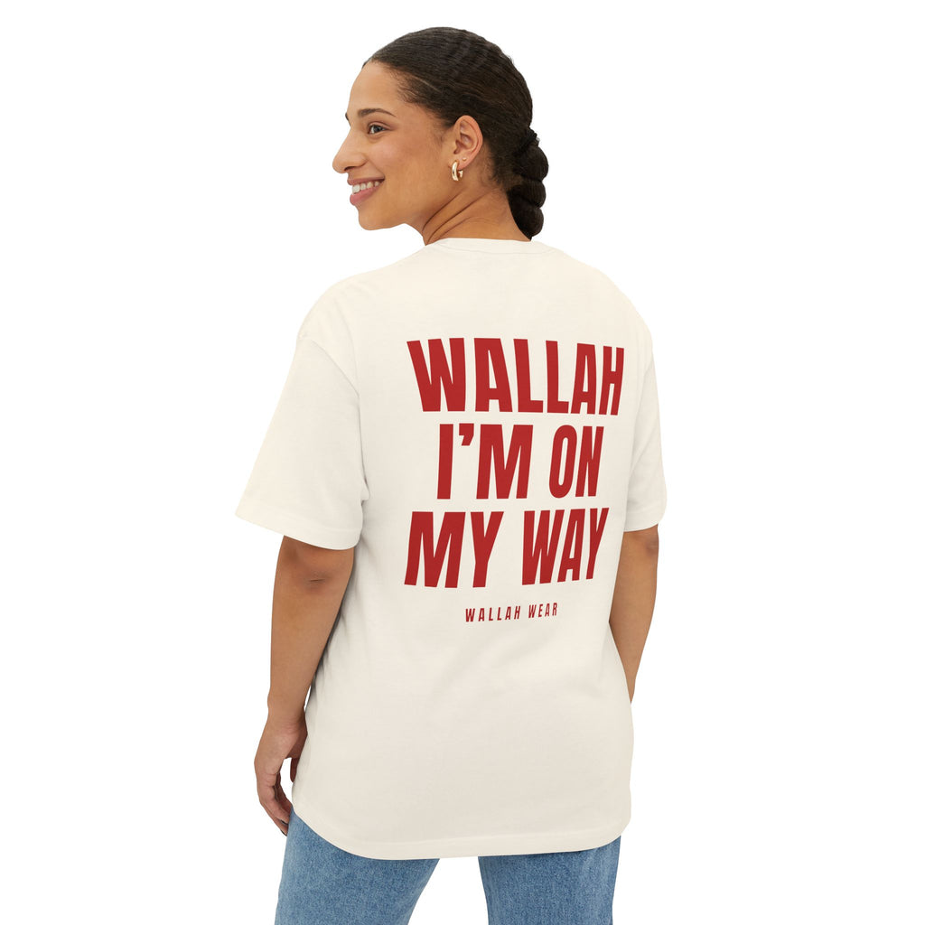"Wallah, I'm On My Way" Oversized Tee