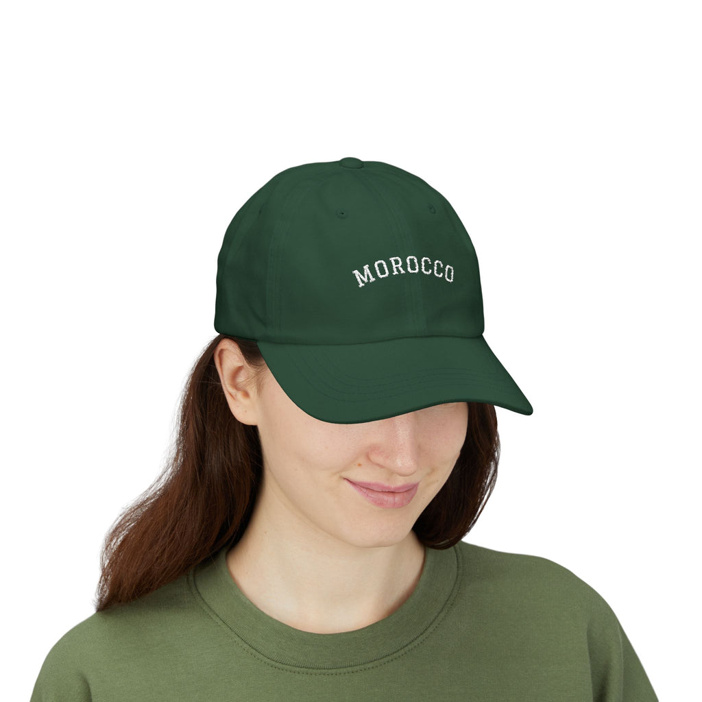 Morocco Varsity Embroidered Cap