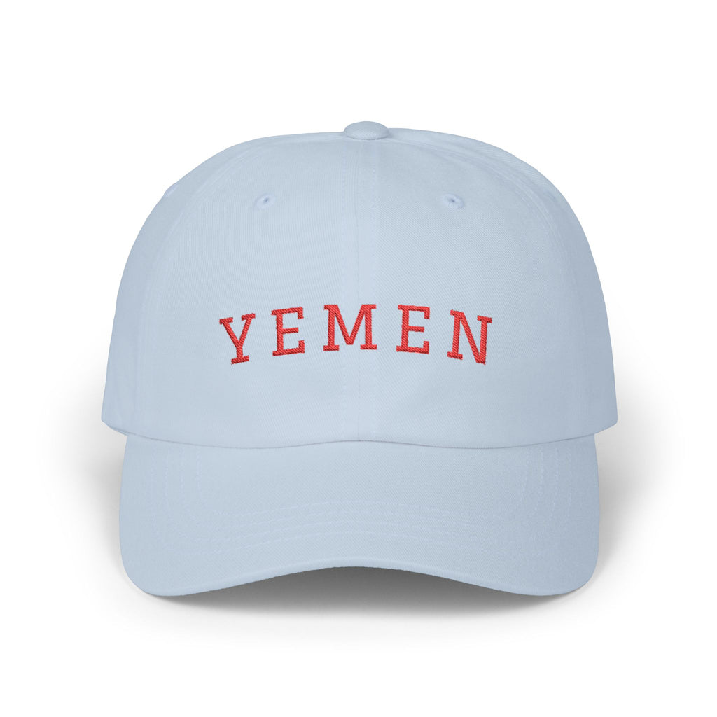Yemen Varsity Embroidered Cap