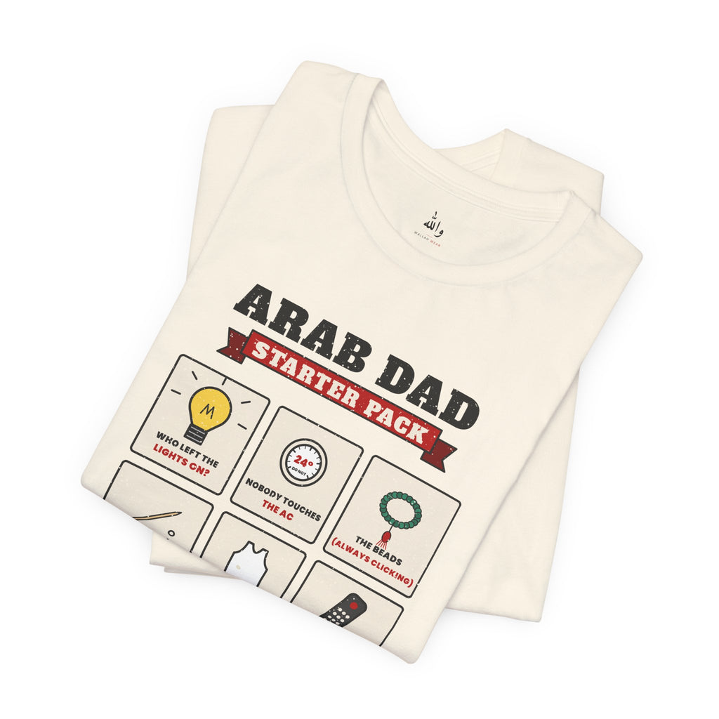 "Arab Dad Starter Pack" Tee