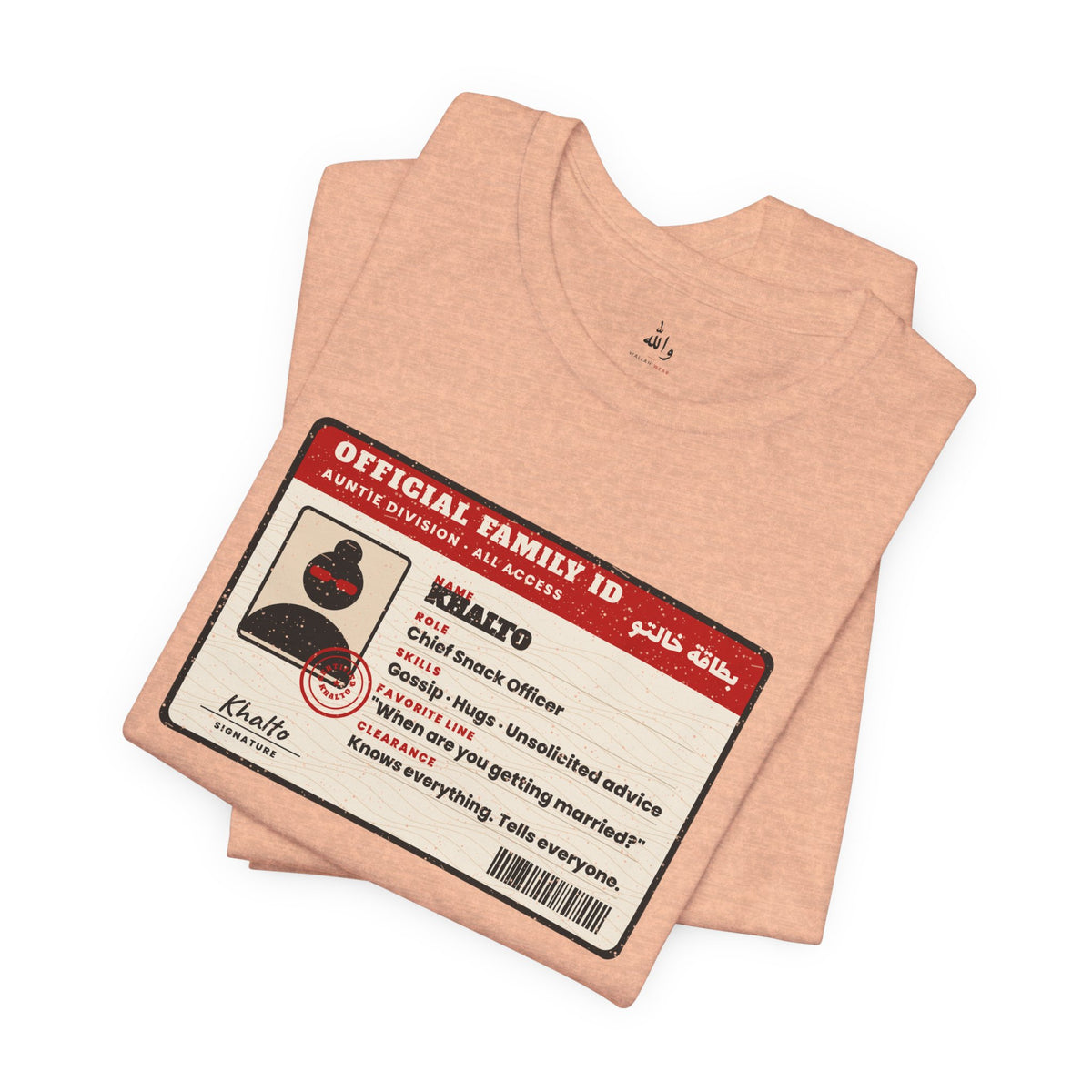 "Official Khalto ID" Tee