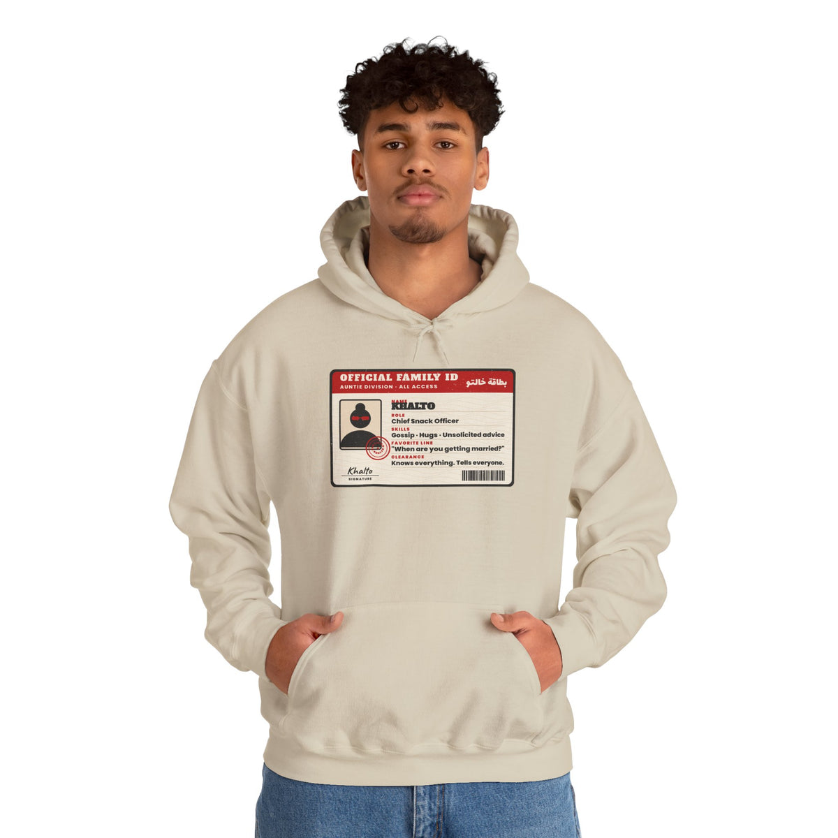 "Official Khalto ID" Hoodie