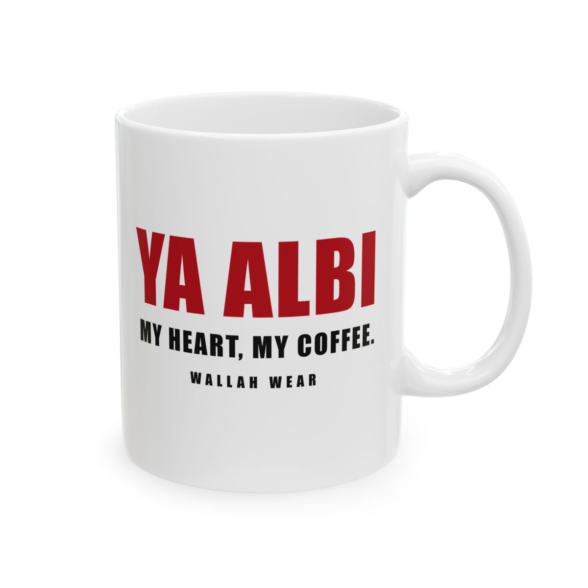 Ya Albi Funny Arab Coffee Mug 11oz | Wallah Wear