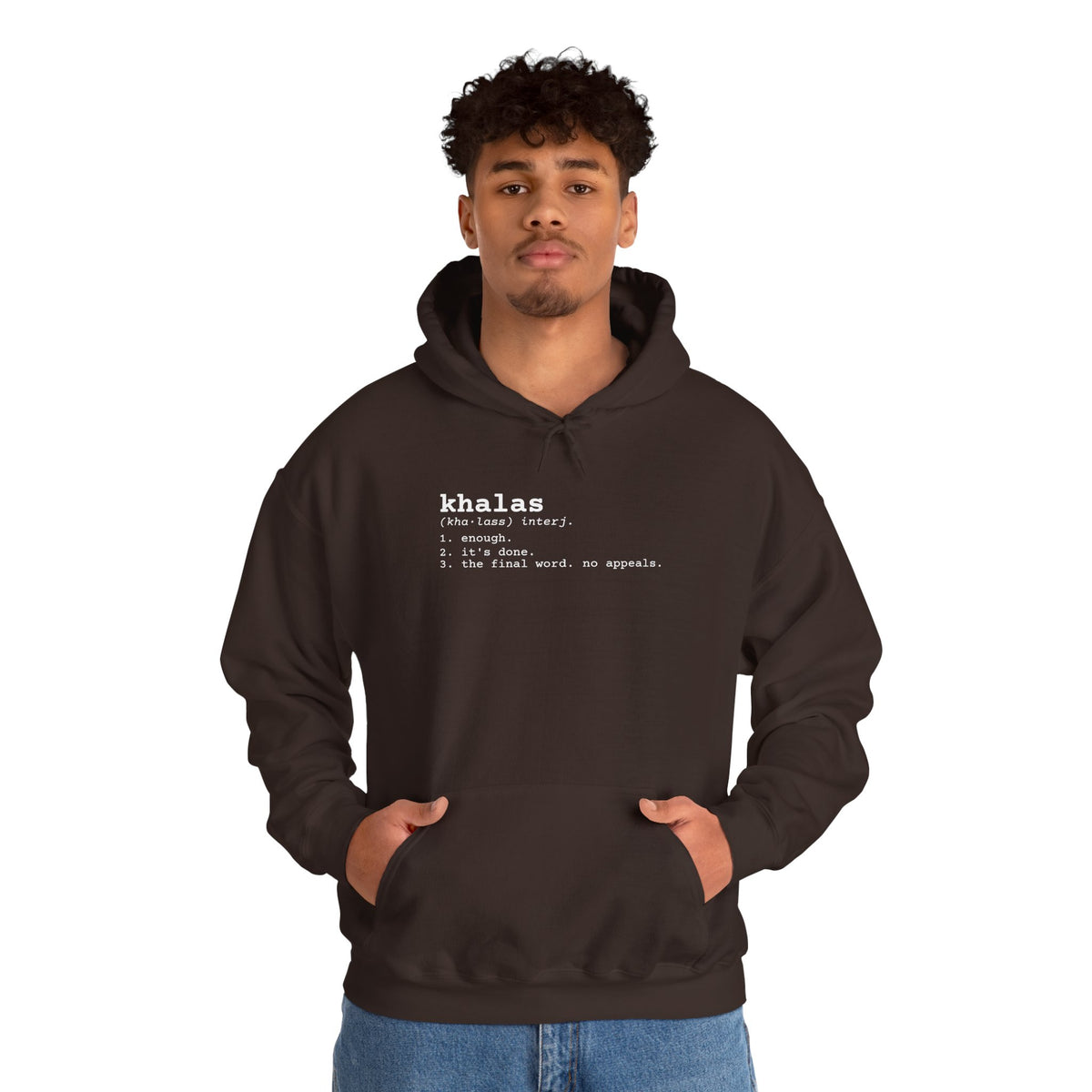 "Khalas" Dictionary Hoodie