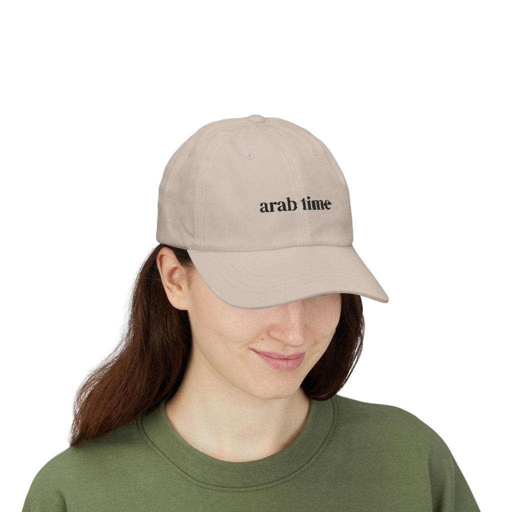 "Arab Time" Embroidered Cap