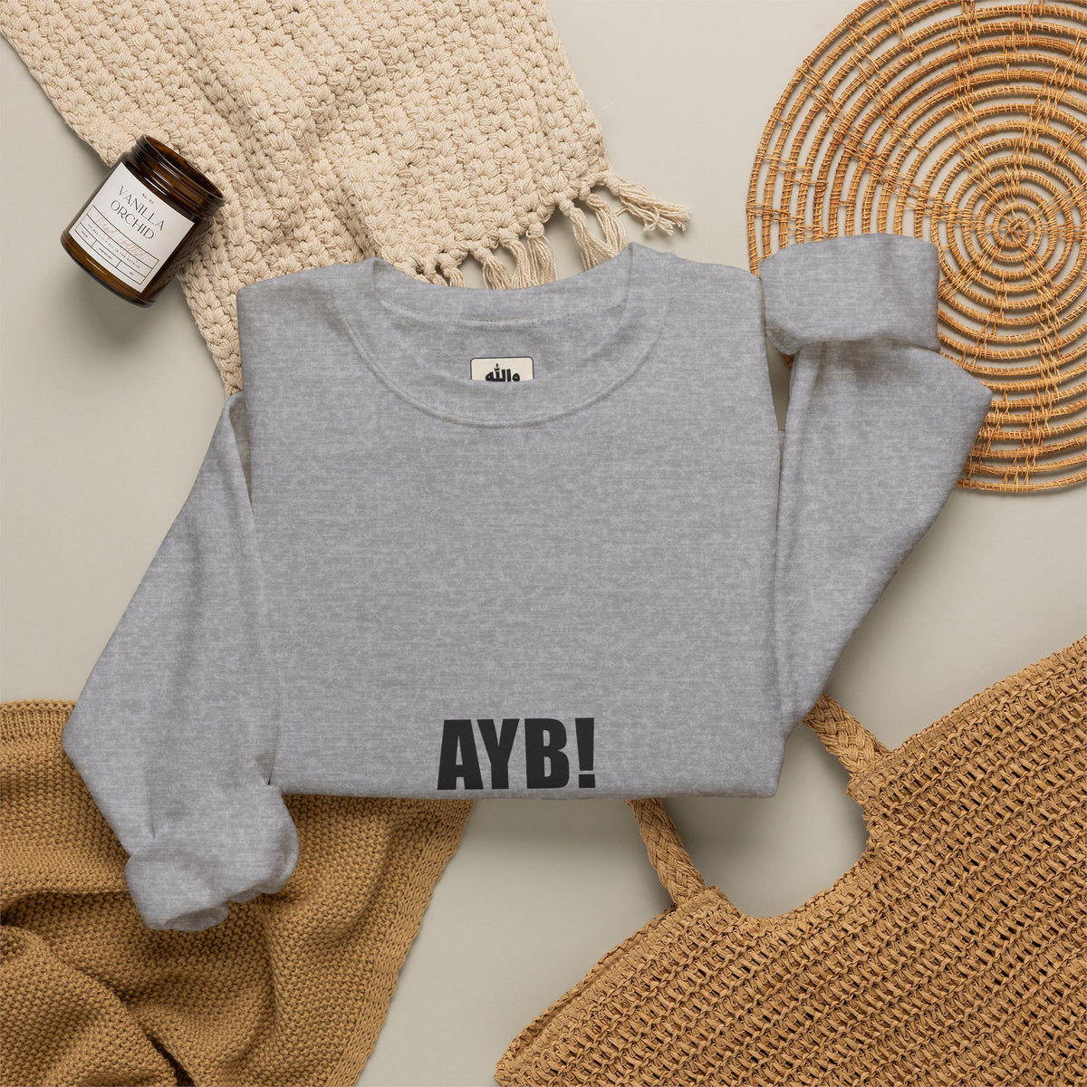 Ayb! Funny Arab Crewneck Sweatshirt | Wallah Wear