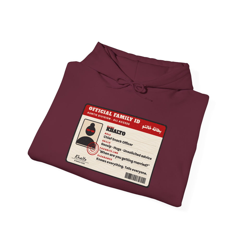 "Official Khalto ID" Hoodie