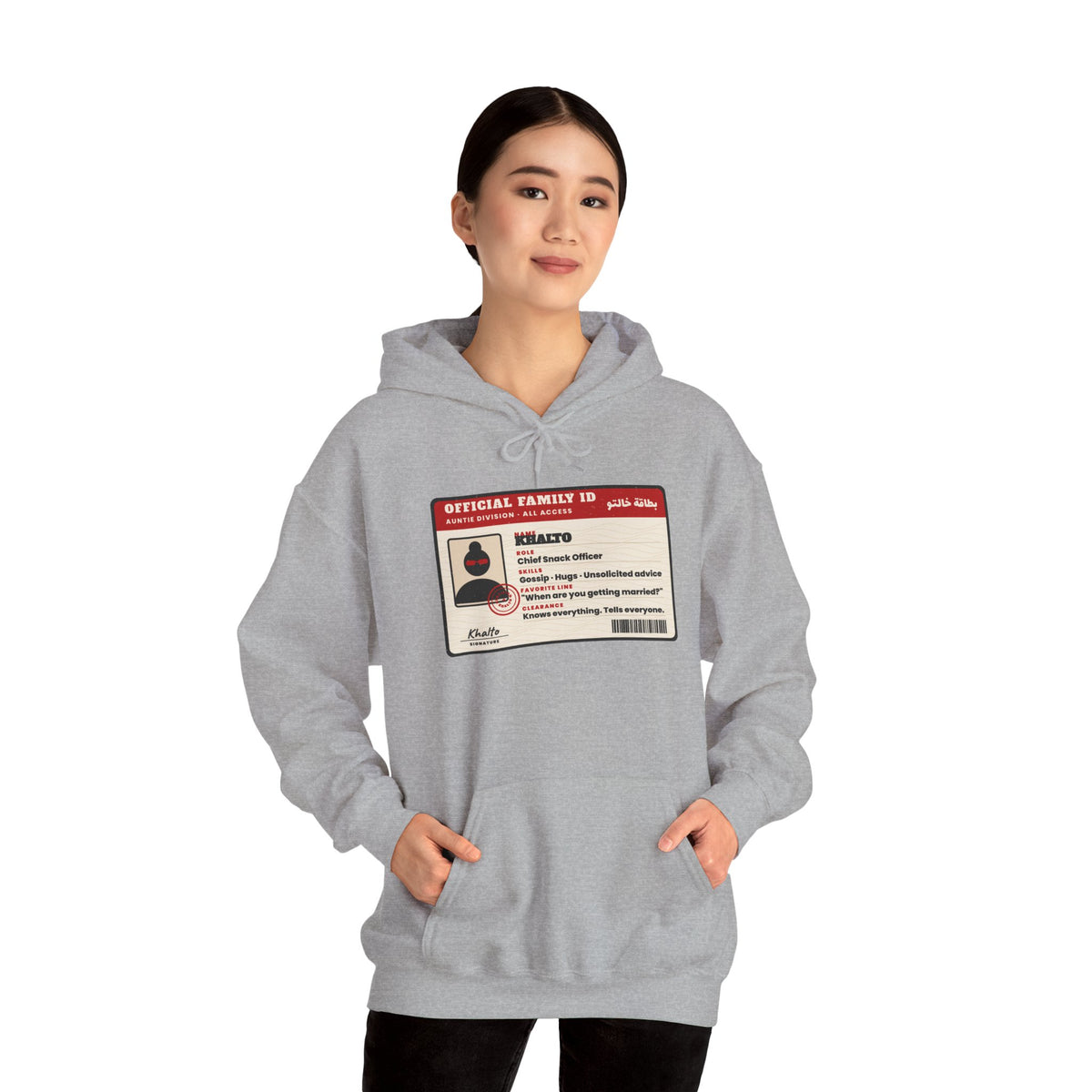 "Official Khalto ID" Hoodie