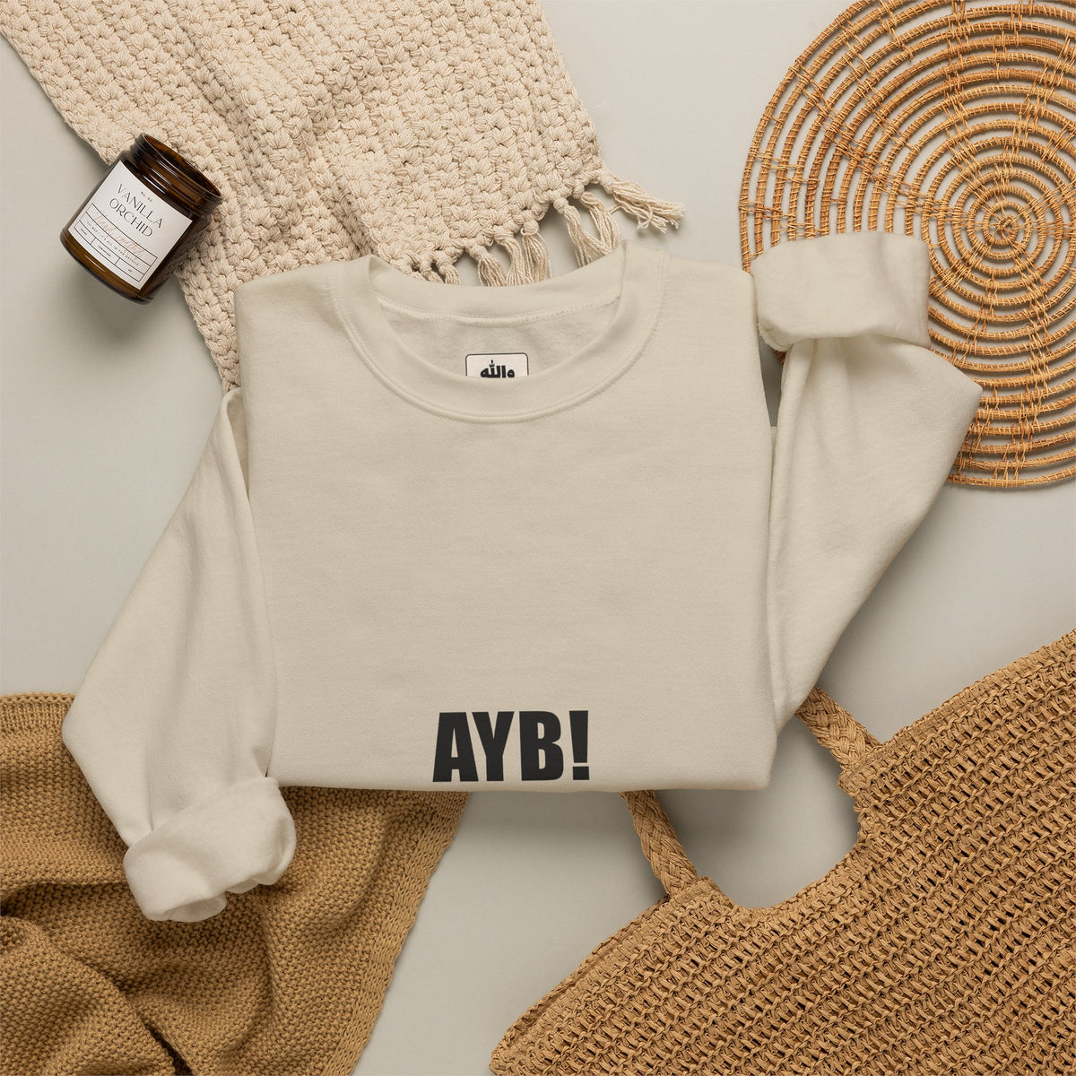 Ayb! Funny Arab Crewneck Sweatshirt | Wallah Wear