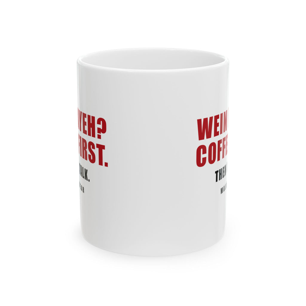 Wein Rayeh? Coffee First Funny Arab Mug 11oz | Wallah Wear