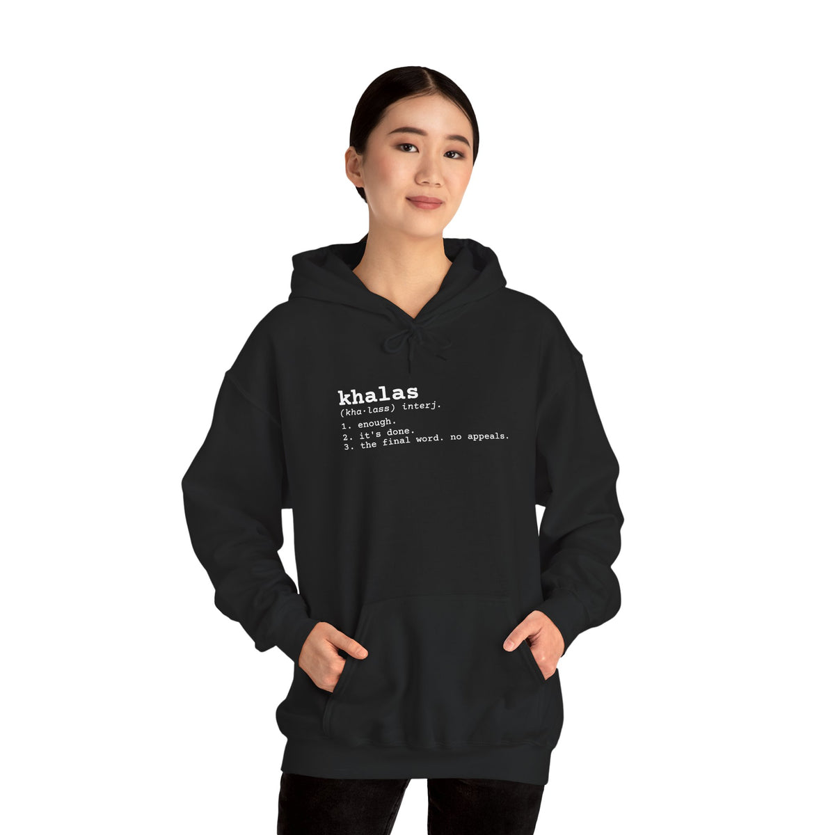 "Khalas" Dictionary Hoodie