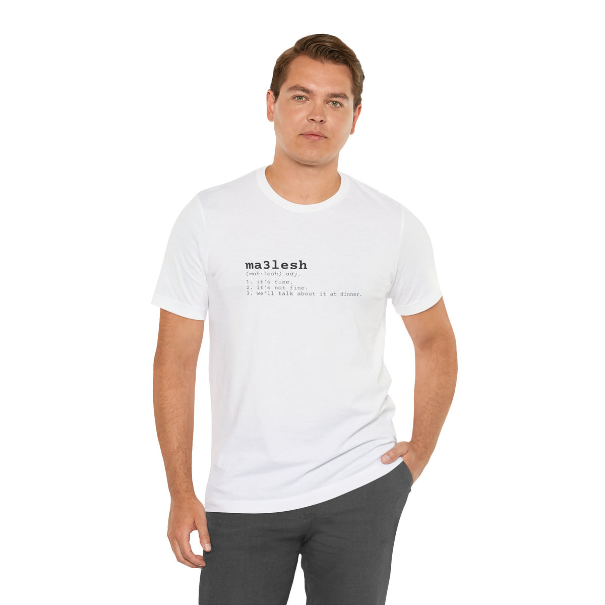 "Ma3lesh" Dictionary Tee