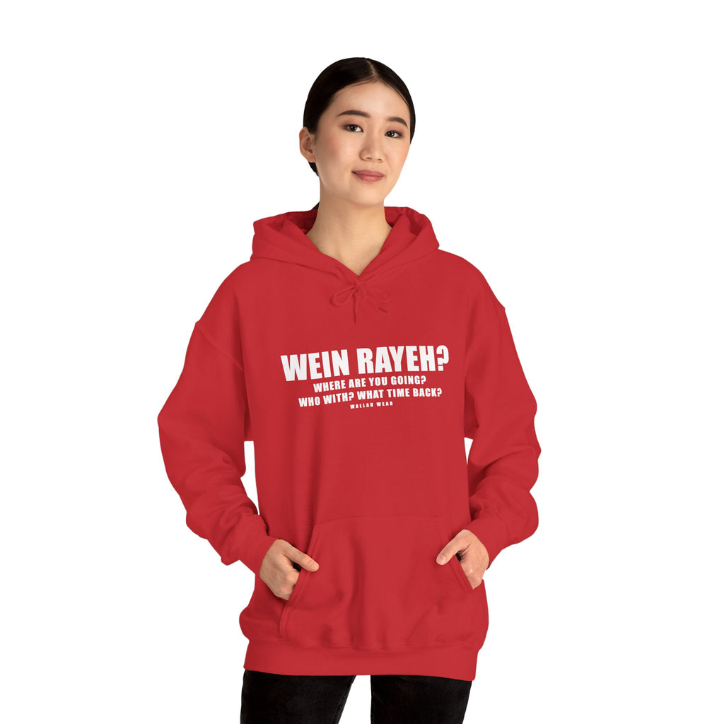 Wein Rayeh? Funny Arab Hoodie | Wallah Wear