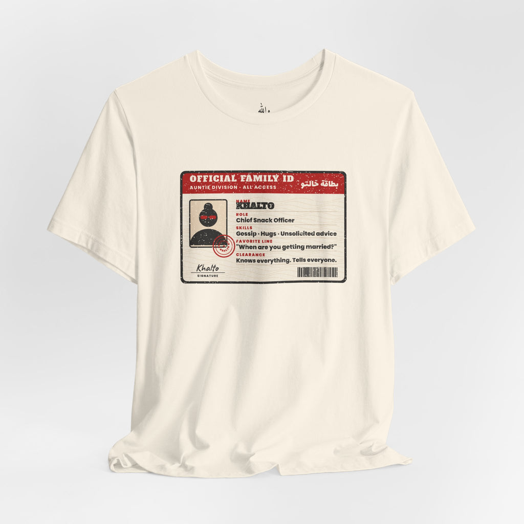 "Official Khalto ID" Tee
