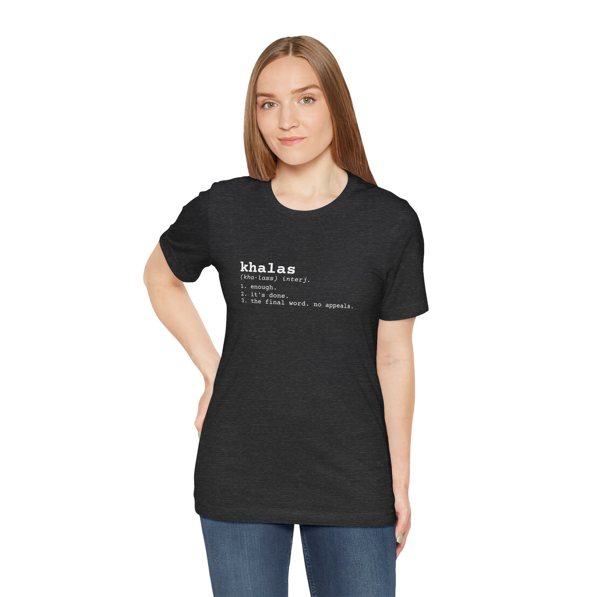 "Khalas" Dictionary Tee