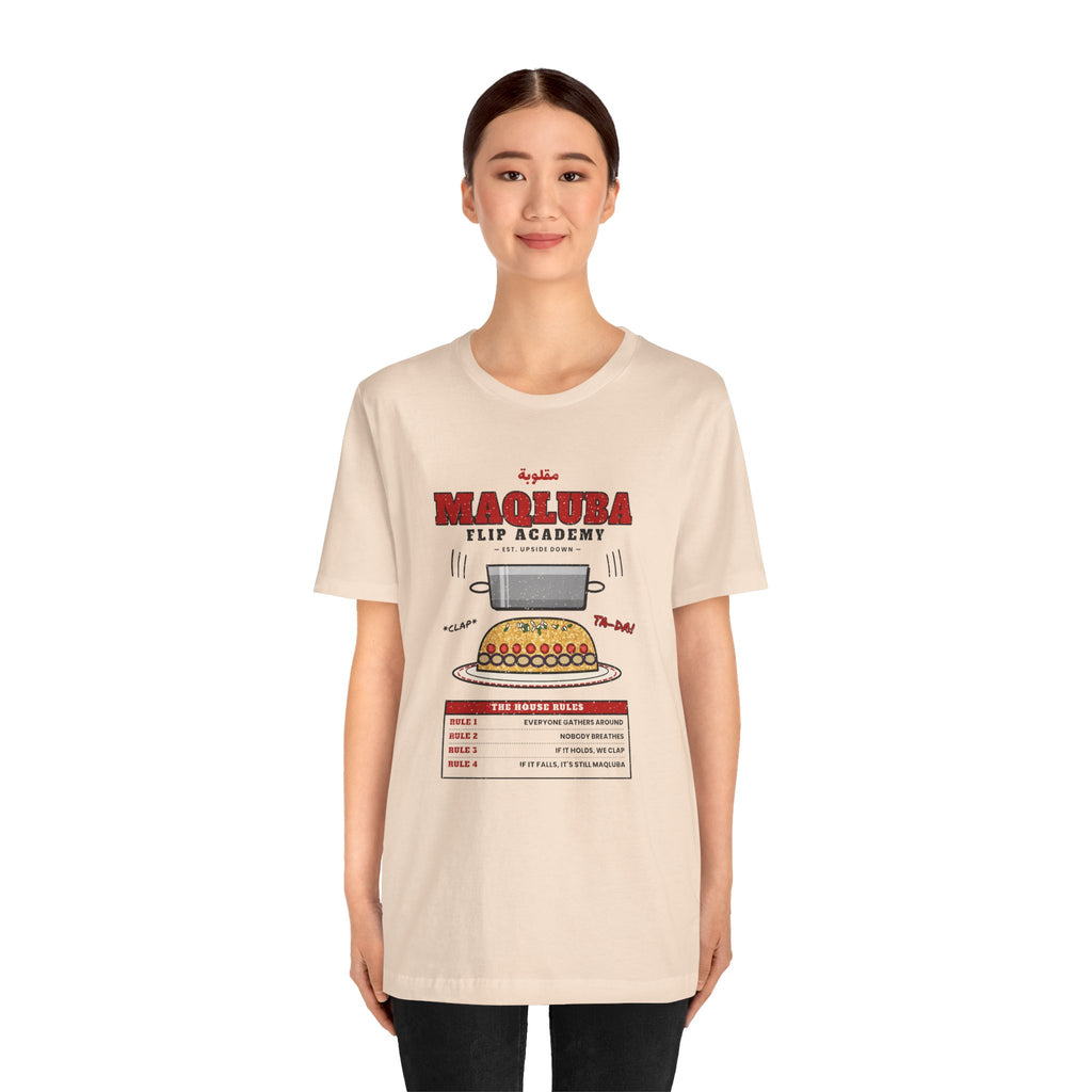 "Maqluba Flip Academy" Tee