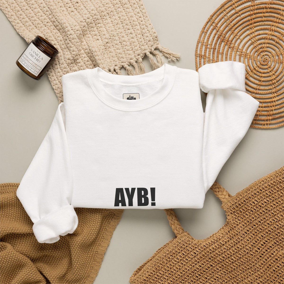Ayb! Funny Arab Crewneck Sweatshirt | Wallah Wear