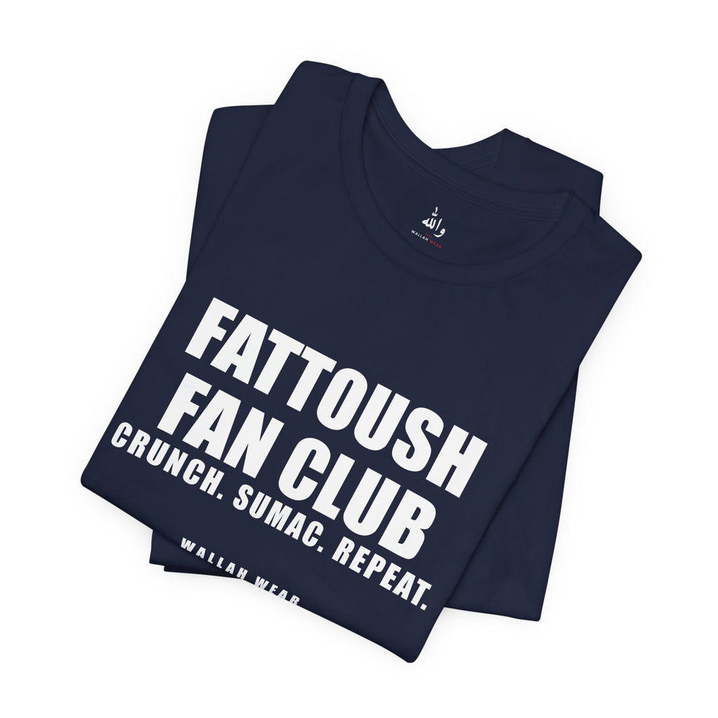 Fattoush Fan Club Funny Arab Food Tee | Wallah Wear