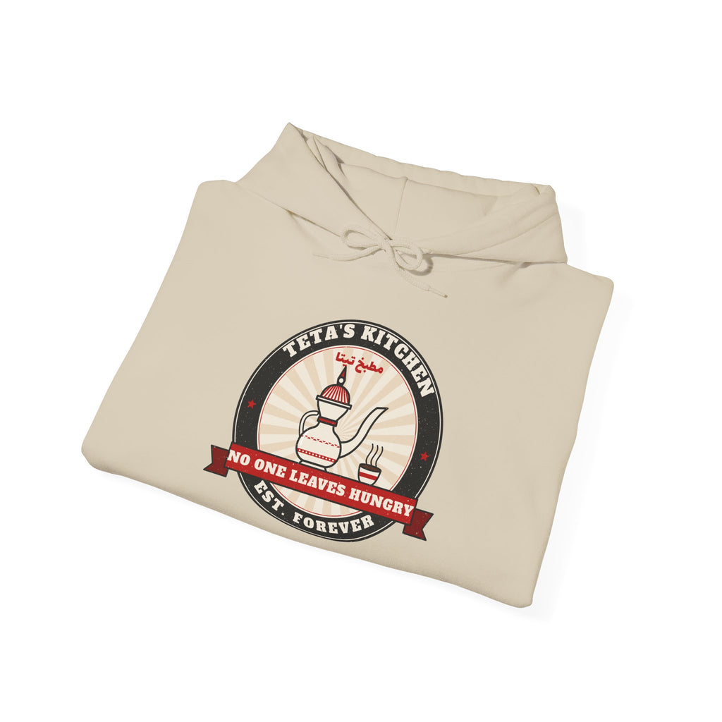 "Teta's Kitchen" Vintage Badge Hoodie