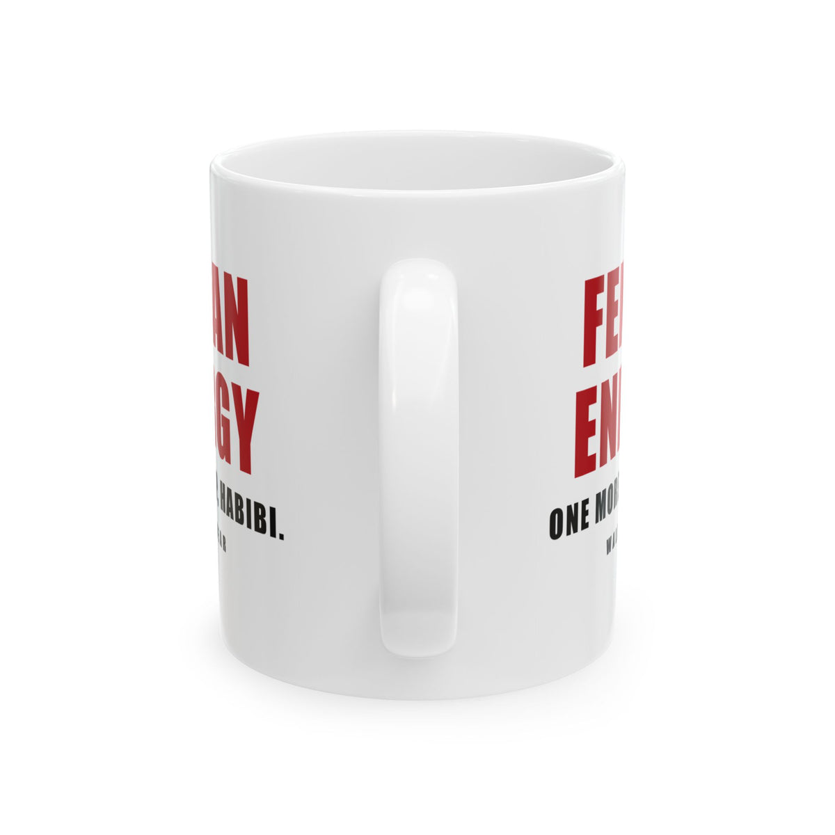 Fenjan Energy Funny Arab Coffee Mug 11oz | Wallah Wear