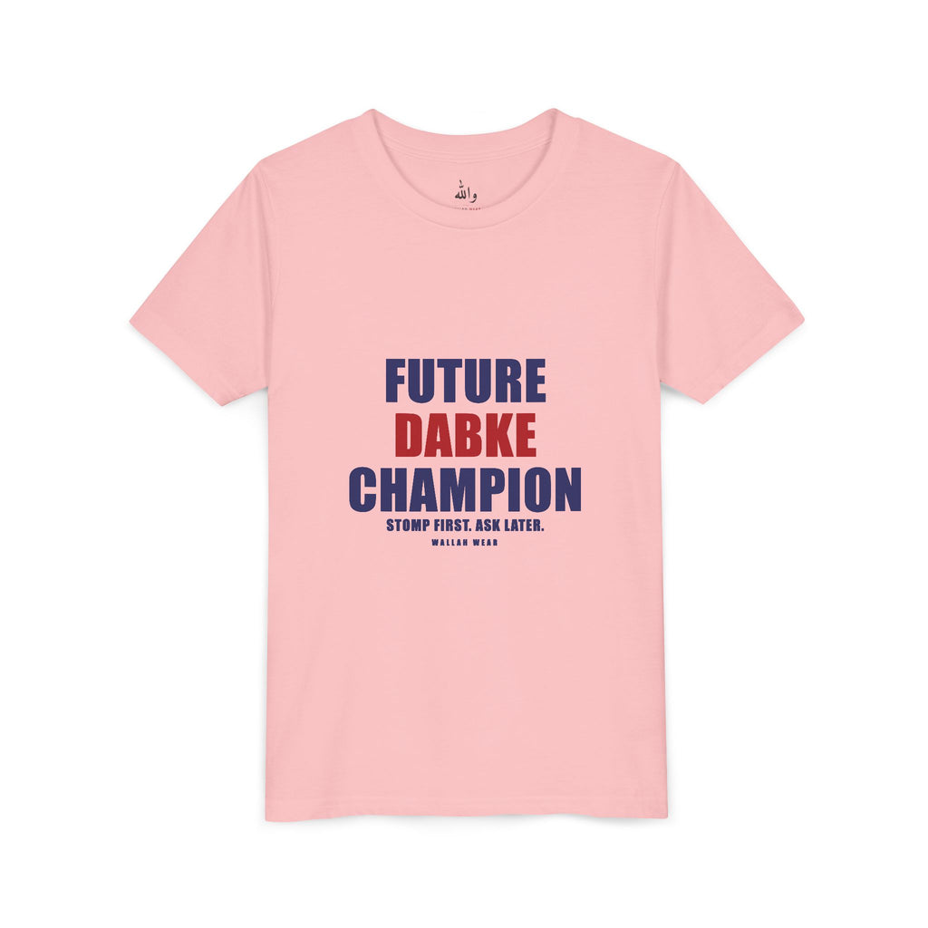 Future Dabke Champion Funny Arab Kids Tee | Wallah Wear