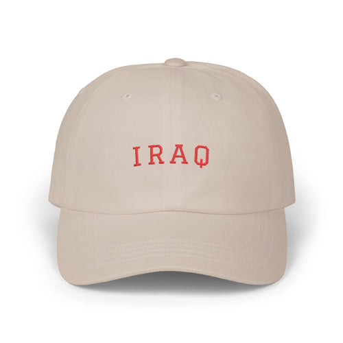 Iraq Varsity Embroidered Cap