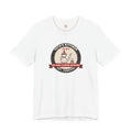 Teta's Kitchen vintage badge tee with Arabic coffee pot and No One Leaves Hungry banner