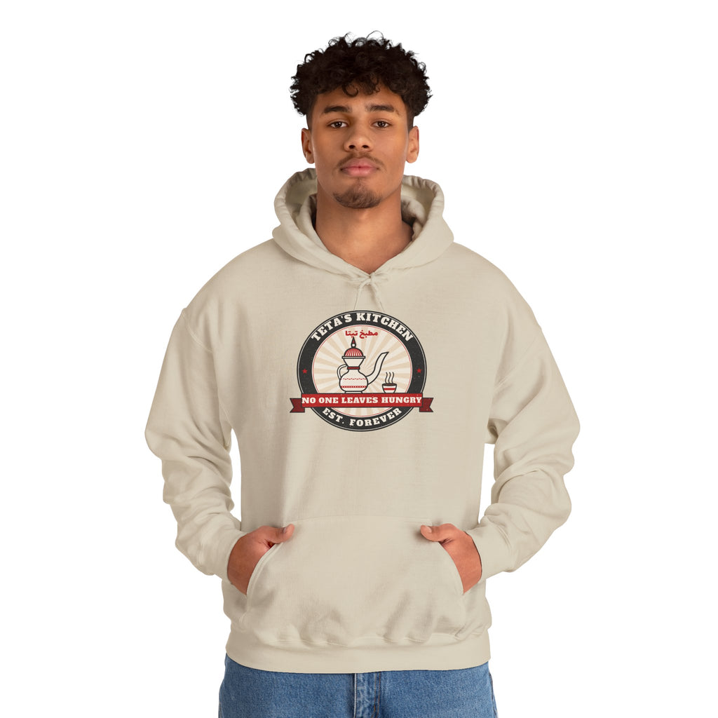 "Teta's Kitchen" Vintage Badge Hoodie