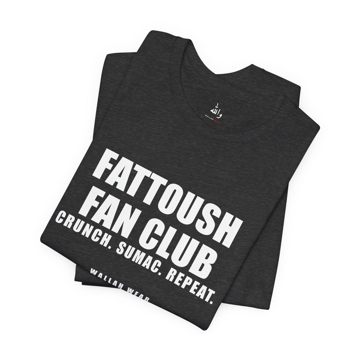 Fattoush Fan Club Funny Arab Food Tee | Wallah Wear