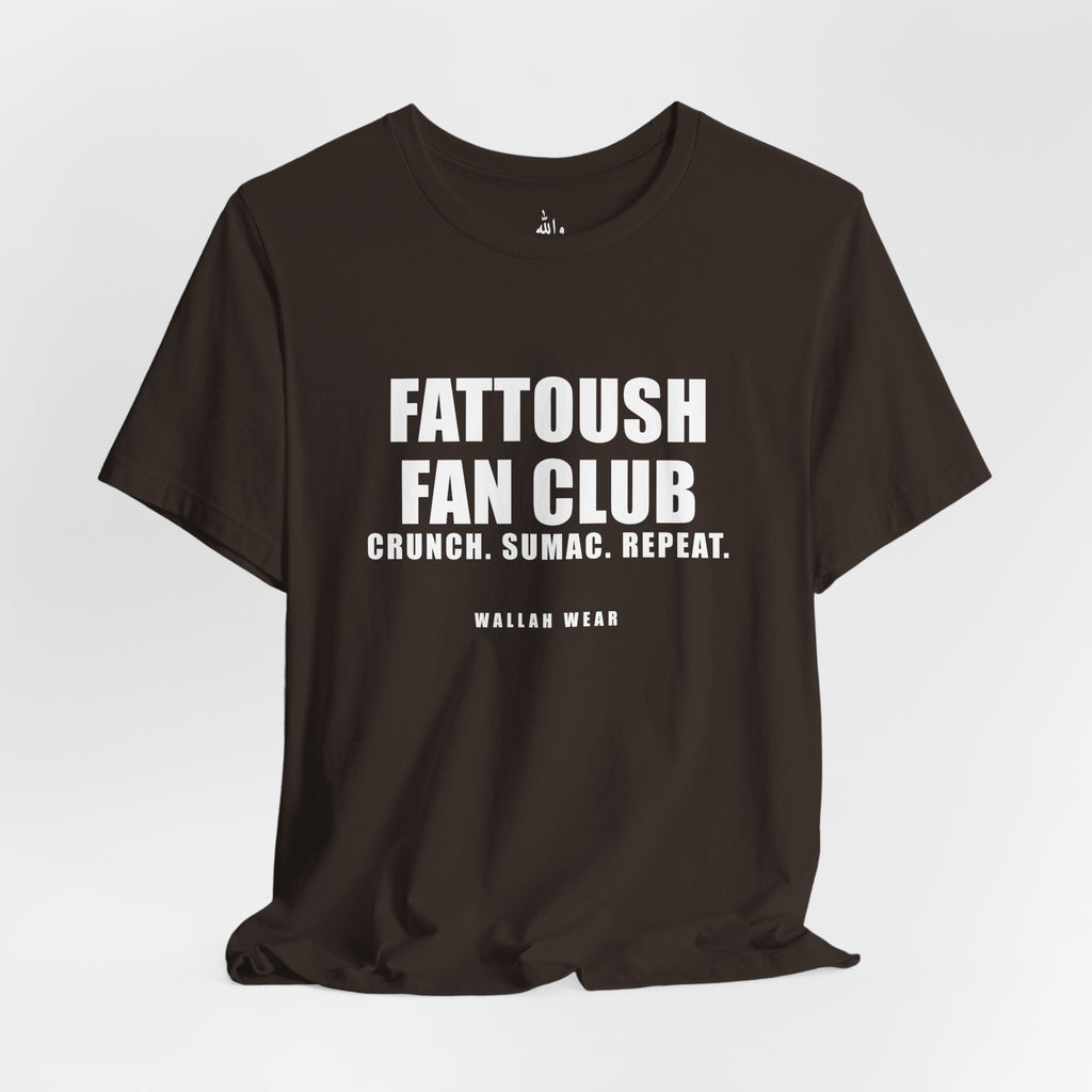 Fattoush Fan Club Funny Arab Food Tee | Wallah Wear