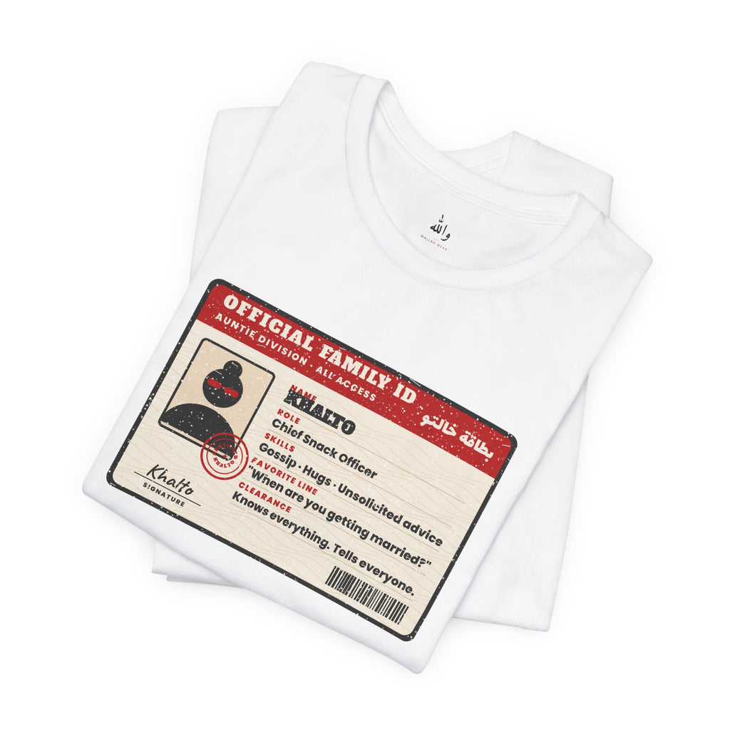 "Official Khalto ID" Tee