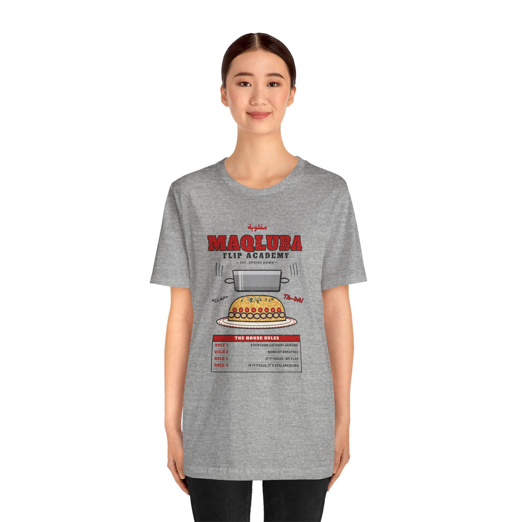 "Maqluba Flip Academy" Tee