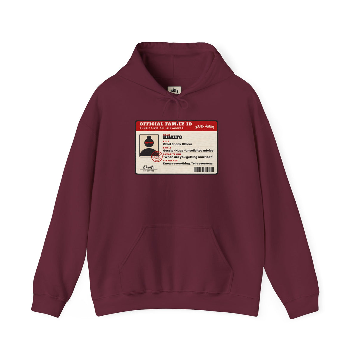 "Official Khalto ID" Hoodie