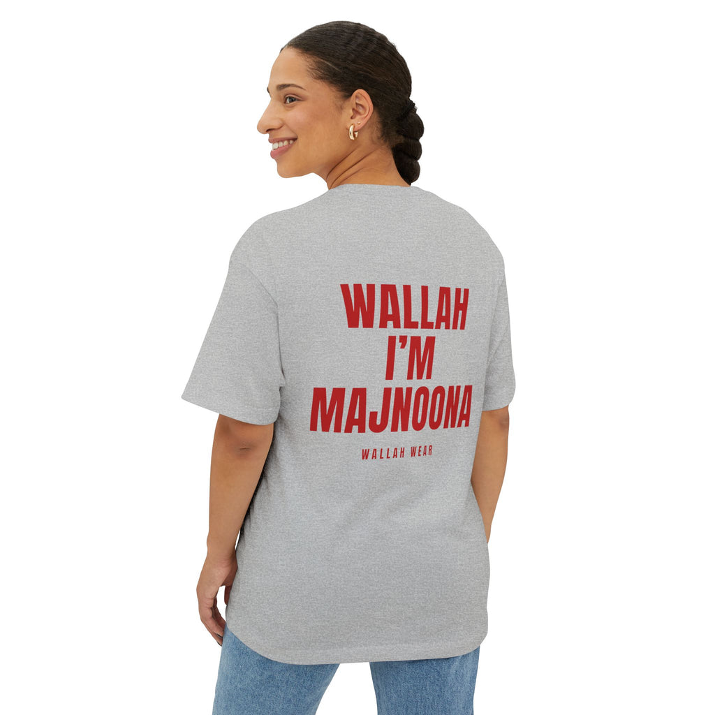 "Wallah, I'm Majnoona" Oversized Tee