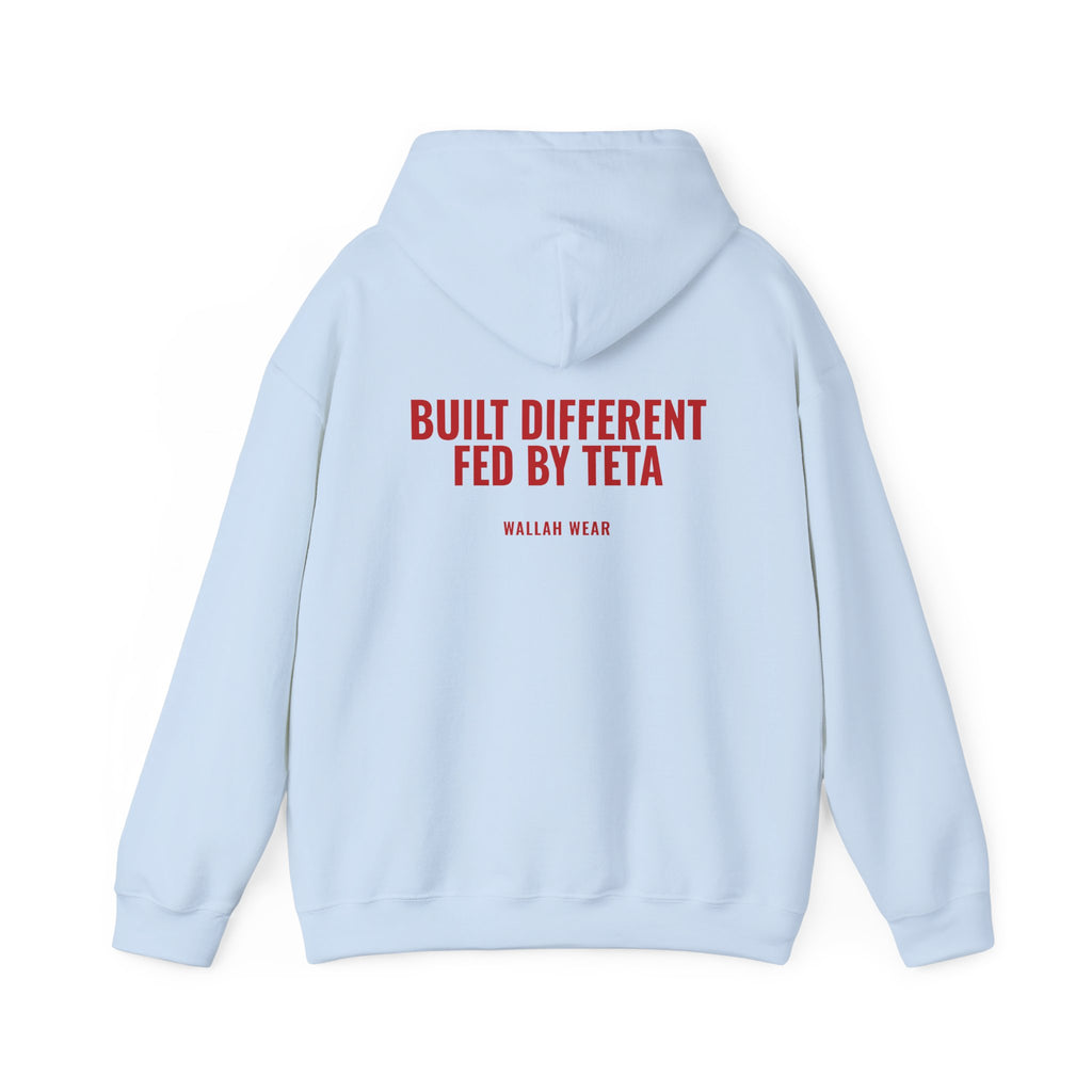 "Built Different, Fed by Teta" Hoodie