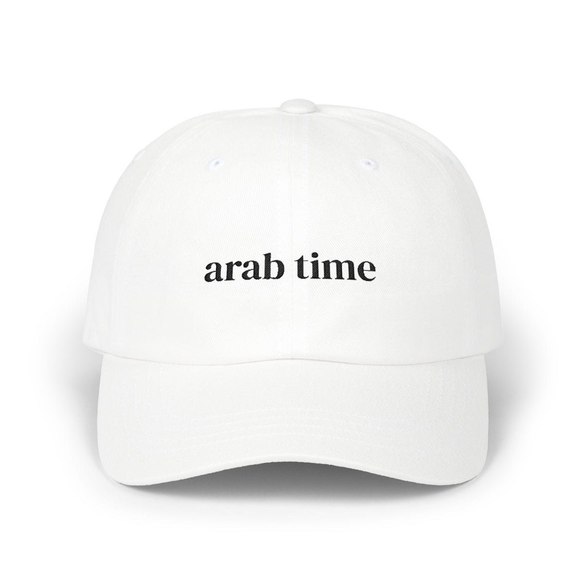 Arab Time embroidered dad cap