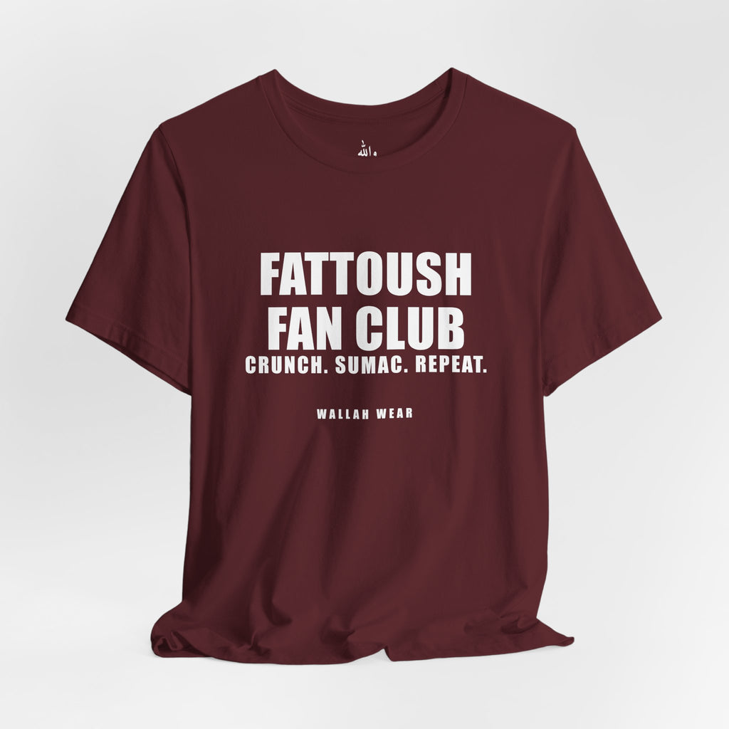 Fattoush Fan Club Funny Arab Food Tee | Wallah Wear