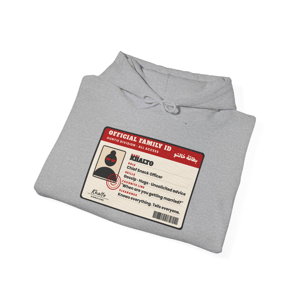 "Official Khalto ID" Hoodie