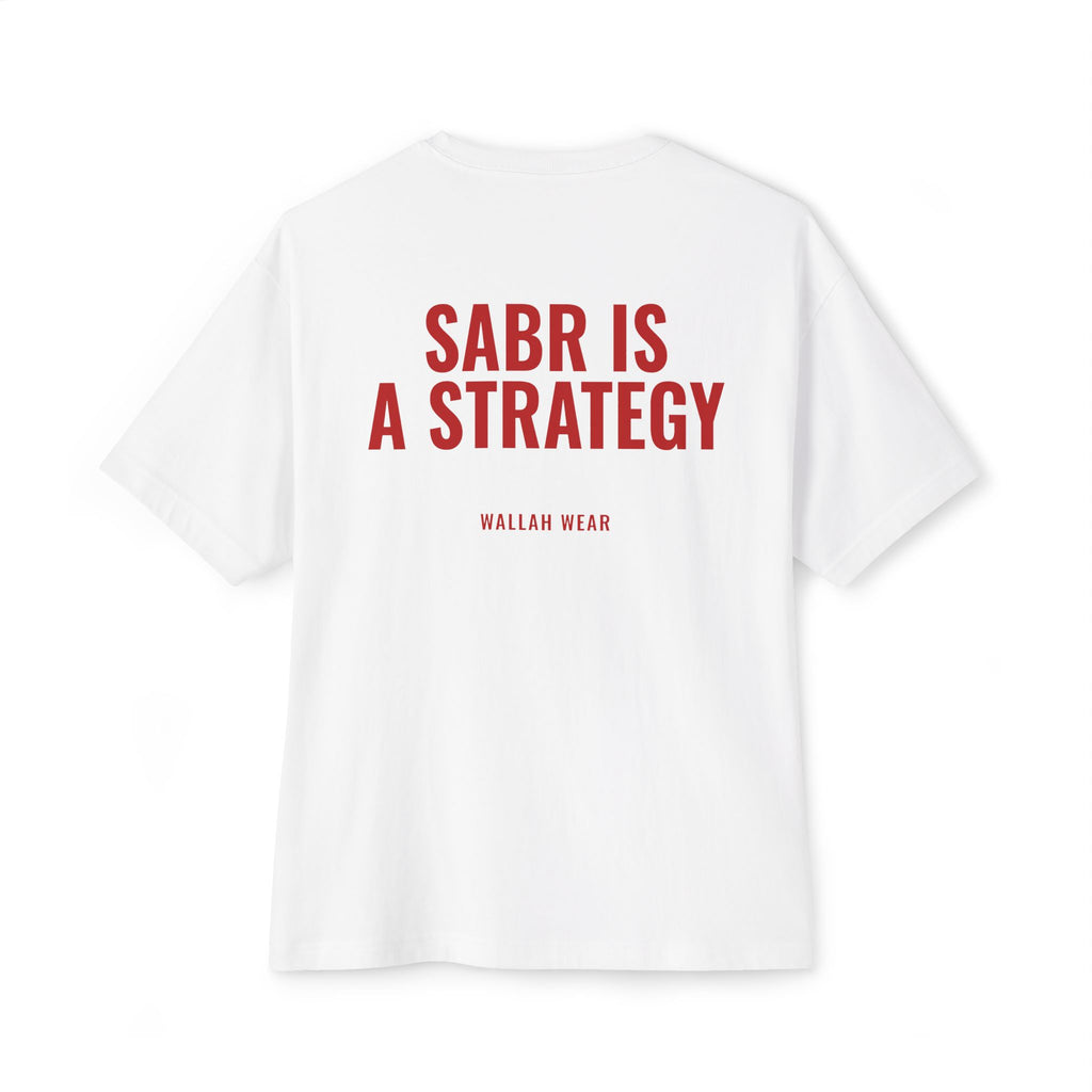 "Sabr Is a Strategy" Oversized Tee