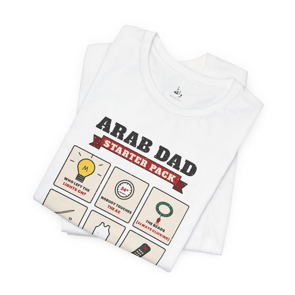 "Arab Dad Starter Pack" Tee