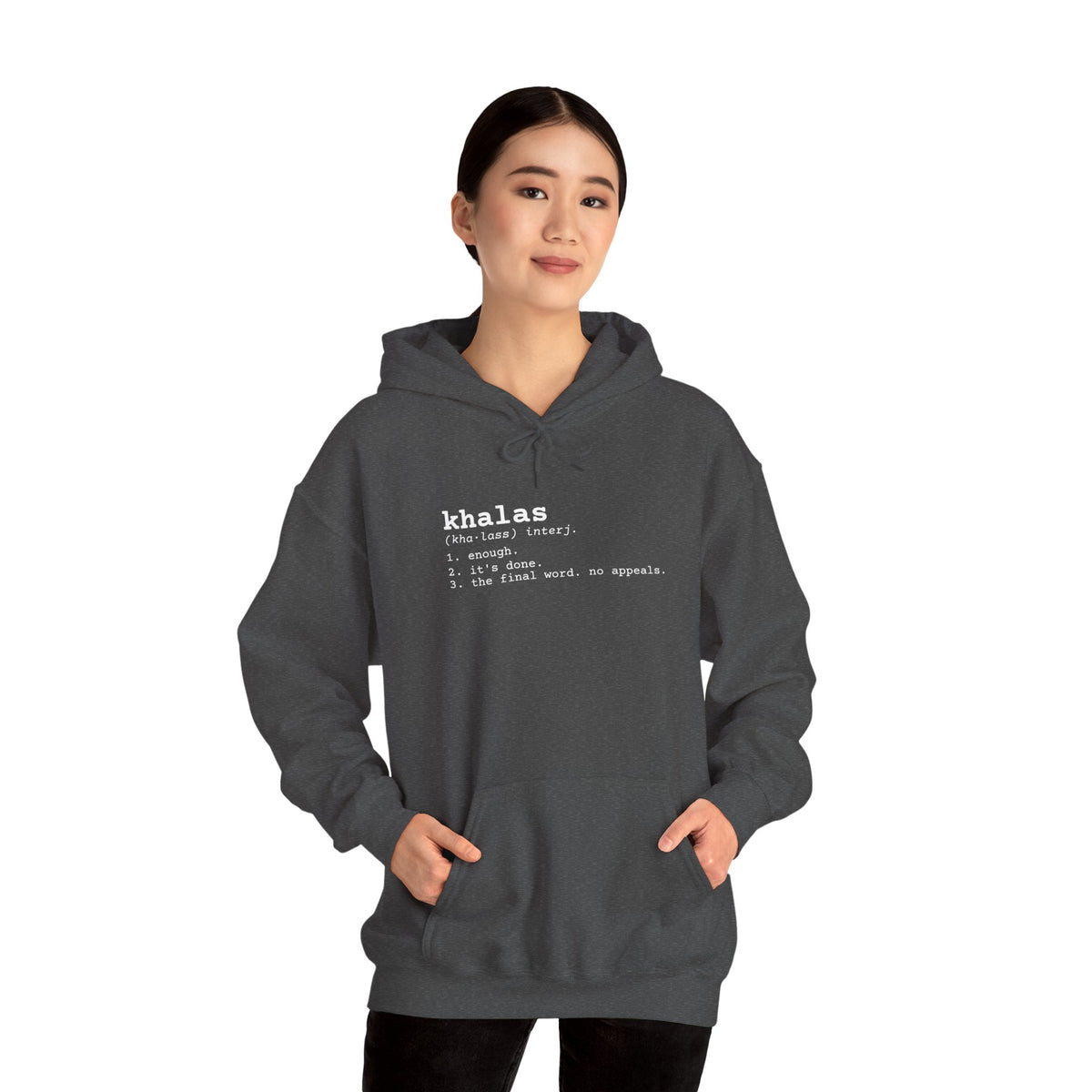 "Khalas" Dictionary Hoodie