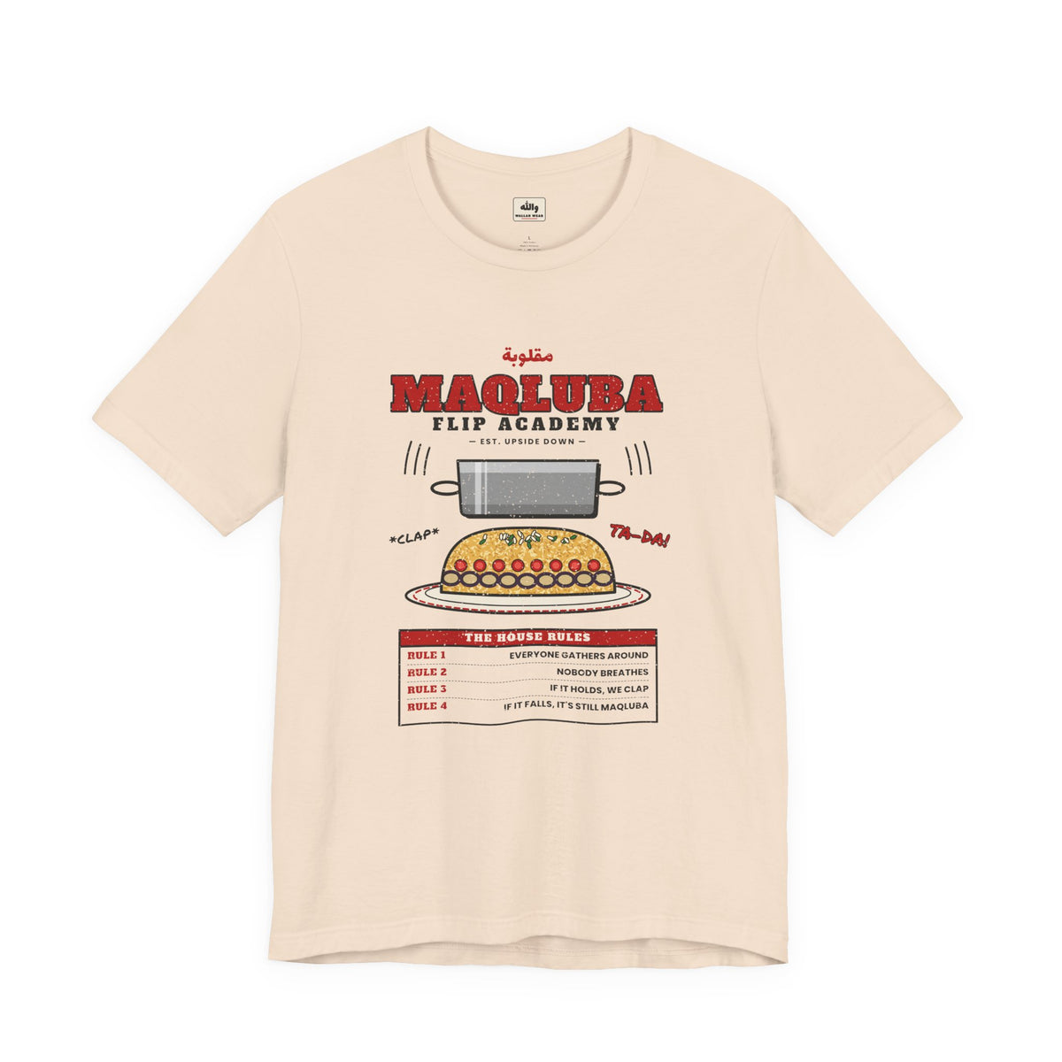 "Maqluba Flip Academy" Tee