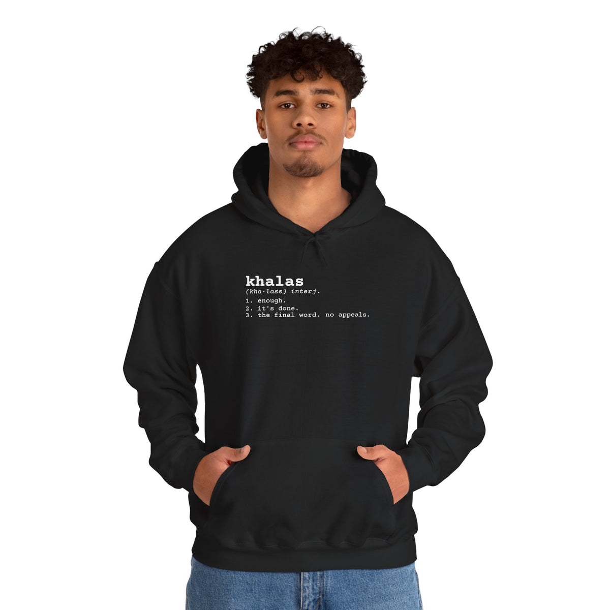 "Khalas" Dictionary Hoodie