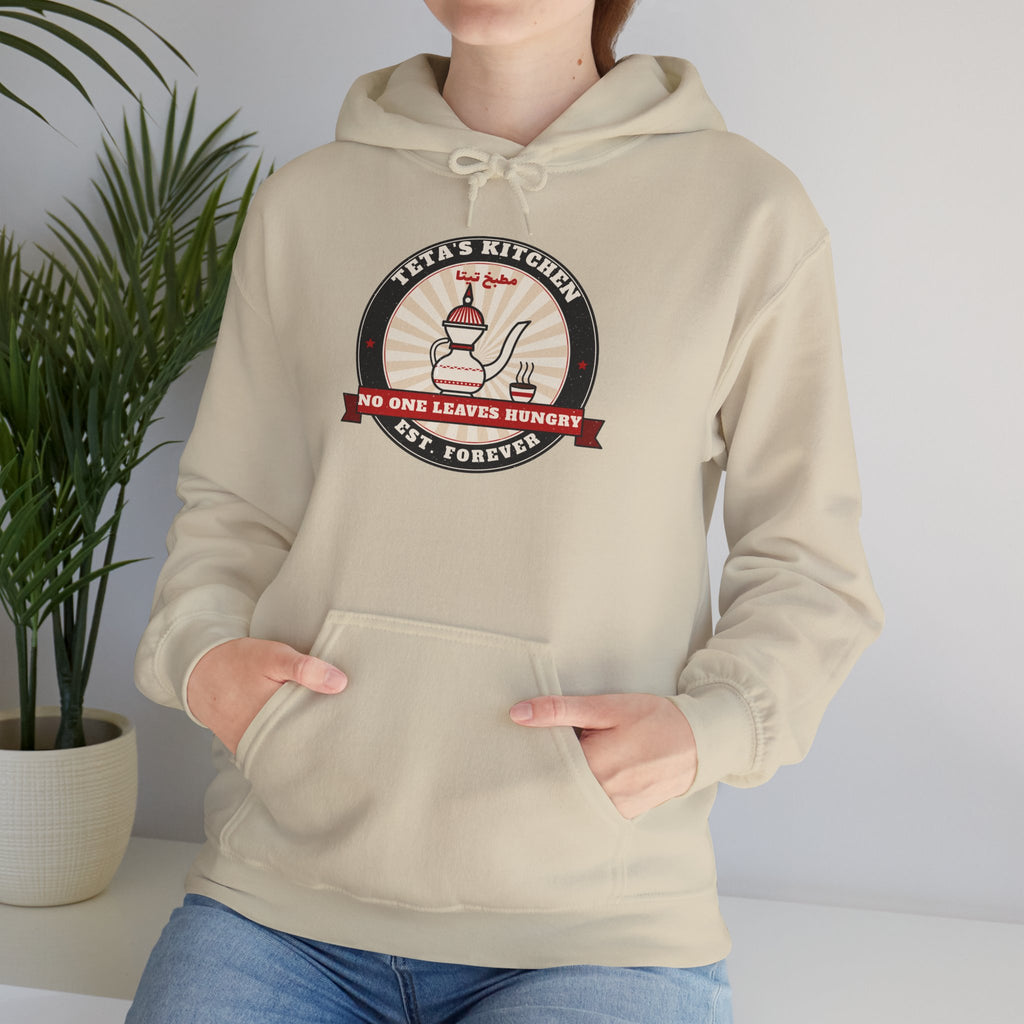 "Teta's Kitchen" Vintage Badge Hoodie